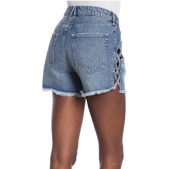 good american cut off shorts